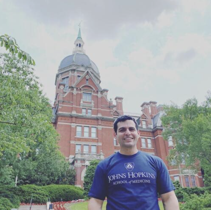 Dr. Ovadia at Johns Hopkins School of Medicine